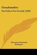 Cover: Graubunden - Kessinger Publishing