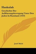 Cover: Haskalah - Kessinger Publishing