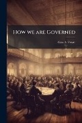 Cover: How We Are Governed - Nabu Press