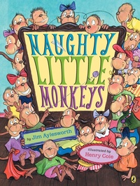 Enlarge image Cover: Naughty Little Monkeys - Puffin