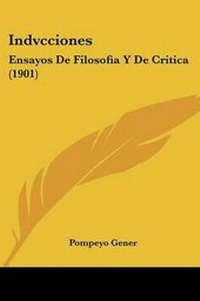 Abbildung von: Indvcciones - Kessinger Publishing