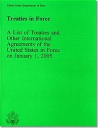 Abbildung von: Treaties in Force (2005) - Office of the Legal Adviser, Treaty Affa