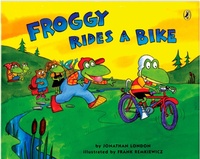Enlarge image Cover: Froggy Rides a Bike - Penguin USA