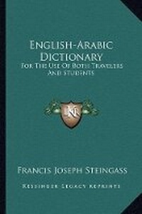 Enlarge image Cover: English-Arabic Dictionary - Kessinger Publishing