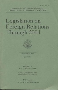 Abbildung von: Legislation on Foreign Relations Through 2004, V. 1b - Committee on Foreign Relations