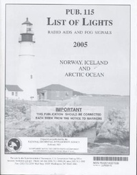 Abbildung von: List of Lights, Radio AIDS and Fog Signals, 2005 (Pub. 115) - Government Printing Office