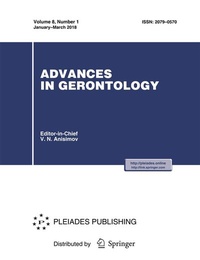Abbildung von: Advances in Gerontology - Pleiades Publishing
