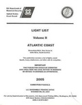 Cover: Light List, 2005, V. 2 - Government Printing Office