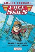 Cover: Amelia Earhart Free in the Skies - Houghton Mifflin