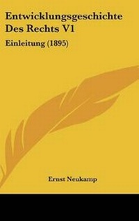 Enlarge image Cover: Entwicklungsgeschichte Des Rechts V1 - Kessinger Publishing