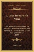 Cover: A Voice From North Africa - Kessinger Publishing
