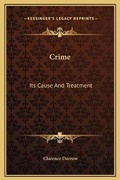 Cover: Crime - Kessinger Publishing