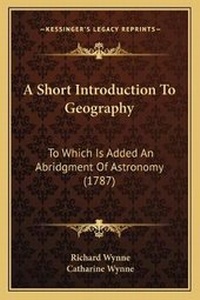 Enlarge image Cover: A Short Introduction To Geography - Kessinger Publishing