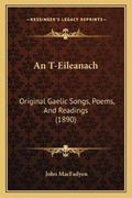 Cover: An T-Eileanach - Kessinger Publishing