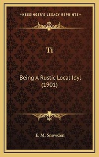 Enlarge image Cover: Ti - Kessinger Publishing