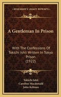 Cover: A Gentleman In Prison - Kessinger Publishing