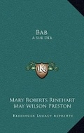 Cover: Bab - Kessinger Publishing