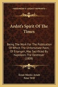 Cover: Ardnt's Spirit Of The Times - Kessinger Publishing