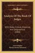 Cover: Analysis Of The Book Of Judges - Kessinger Publishing