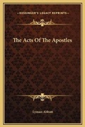 Bild: The Acts Of The Apostles - Kessinger Publishing