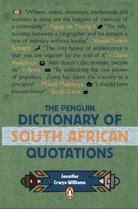 Abbildung von: The Penguin Dictionary of South Africa Quotations - Penguin Books (South Africa)