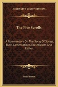 Cover: The Five Scrolls - Kessinger Publishing