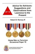 Cover: Advice for Advisors: Suggestions and Observations from Lawrence to the Present - Department of the Army