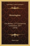 Cover: Bennington - Kessinger Publishing