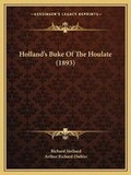 Cover: Holland's Buke Of The Houlate (1893) - Kessinger Publishing