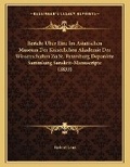 Cover: Bericht Uber Eine Im Asiatischen Museum Der Kaiserlichen Akademie Der Wissenschaften Zu St. Petersburg Deponirte Sammlung Sanskrit-Manuscripte (1833) - Kessinger Publishing