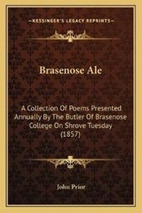 Enlarge image Cover: Brasenose Ale - Kessinger Publishing