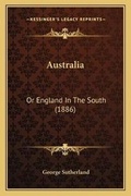 Cover: Australia - Kessinger Publishing