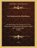 Cover: Der Rednerische Rhythmus - Kessinger Publishing