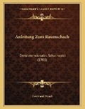 Cover: Anleitung Zum Raumschach - Kessinger Publishing