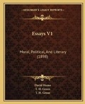 Cover: Essays V1 - Kessinger Publishing