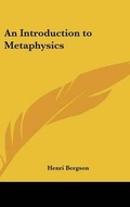 Cover: An Introduction to Metaphysics - Kessinger Publishing
