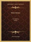 Cover: Water Routes - Kessinger Publishing