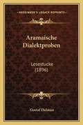 Cover: Aramaische Dialektproben - Kessinger Publishing