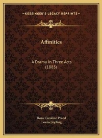 Enlarge image Cover: Affinities - Kessinger Publishing