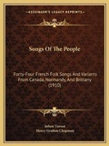 Cover: Songs Of The People - Kessinger Publishing