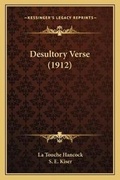 Cover: Desultory Verse (1912) - Kessinger Publishing