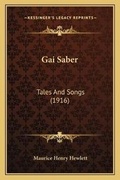 Cover: Gai Saber - Kessinger Publishing