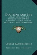 Cover: Doctrine And Life - Kessinger Publishing