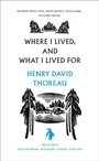 Cover: Where I Lived, and What I Lived For - Penguin Books Ltd