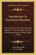 Cover: Introduction To Vocational Education - Kessinger Publishing
