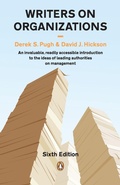 Cover: Writers on Organizations - Penguin Books Ltd