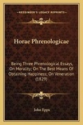 Cover: Horae Phrenologicae - Kessinger Publishing