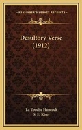 Cover: Desultory Verse (1912) - Kessinger Publishing