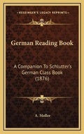 Cover: German Reading Book - Kessinger Publishing