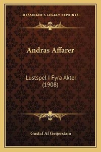 Abbildung von: Andras Affarer - Kessinger Publishing